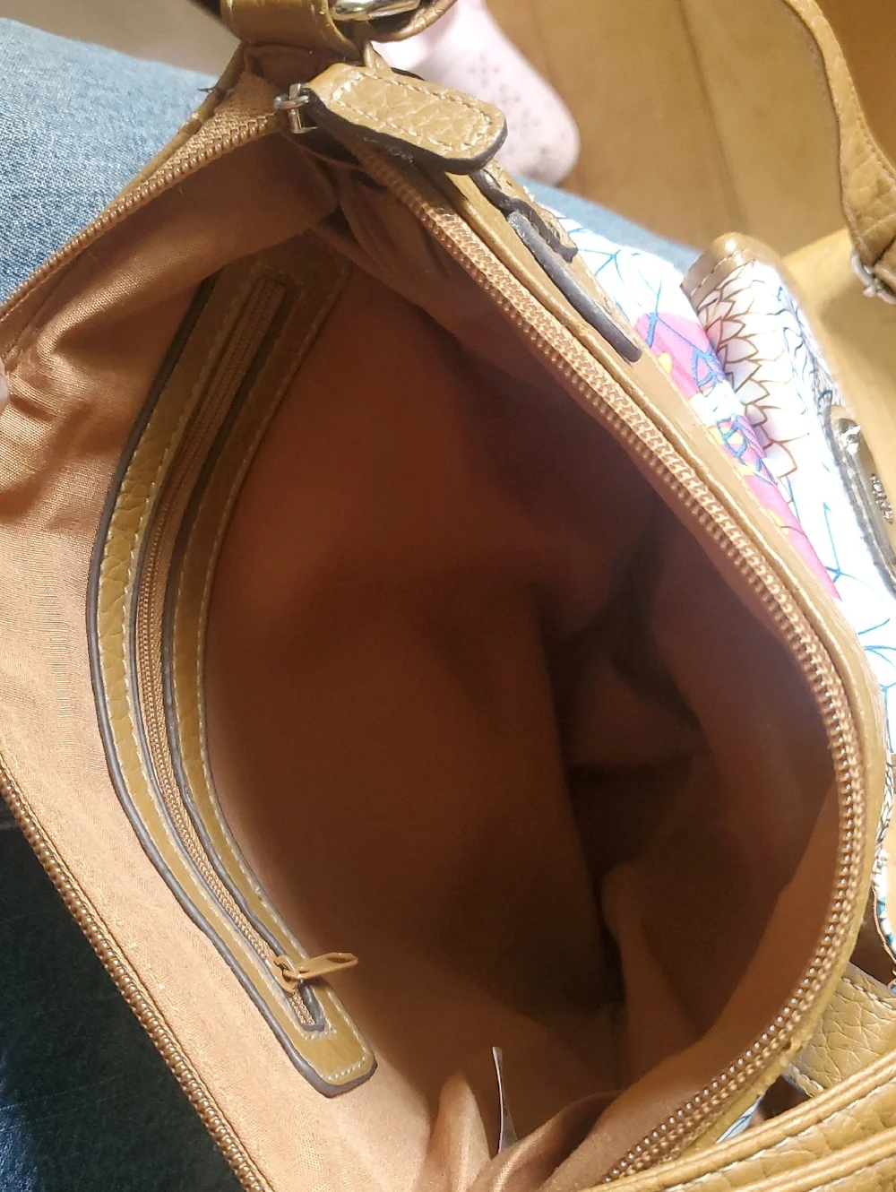 TrevisoTan Floral Crossbody Shoulder Bag